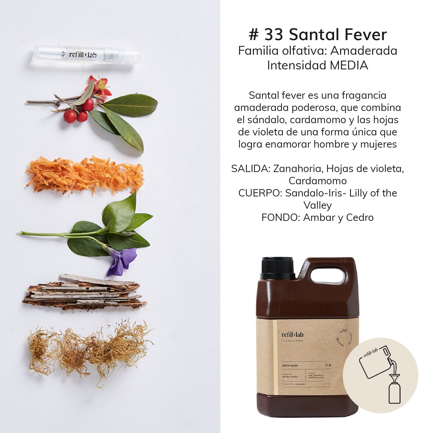 <b>Jabón Líquido</b> - Santal Fever