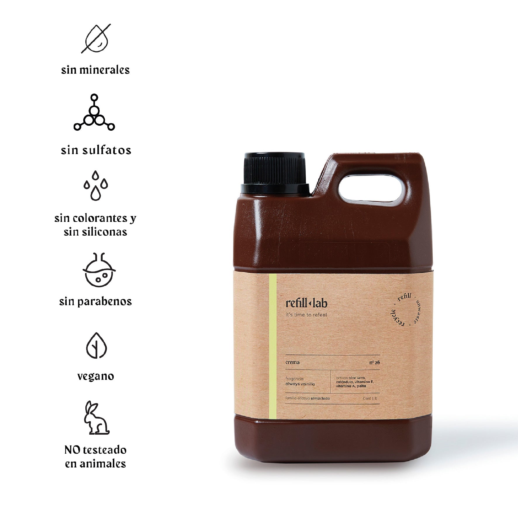 <b>Crema 1 lts</b> - Santal Fever