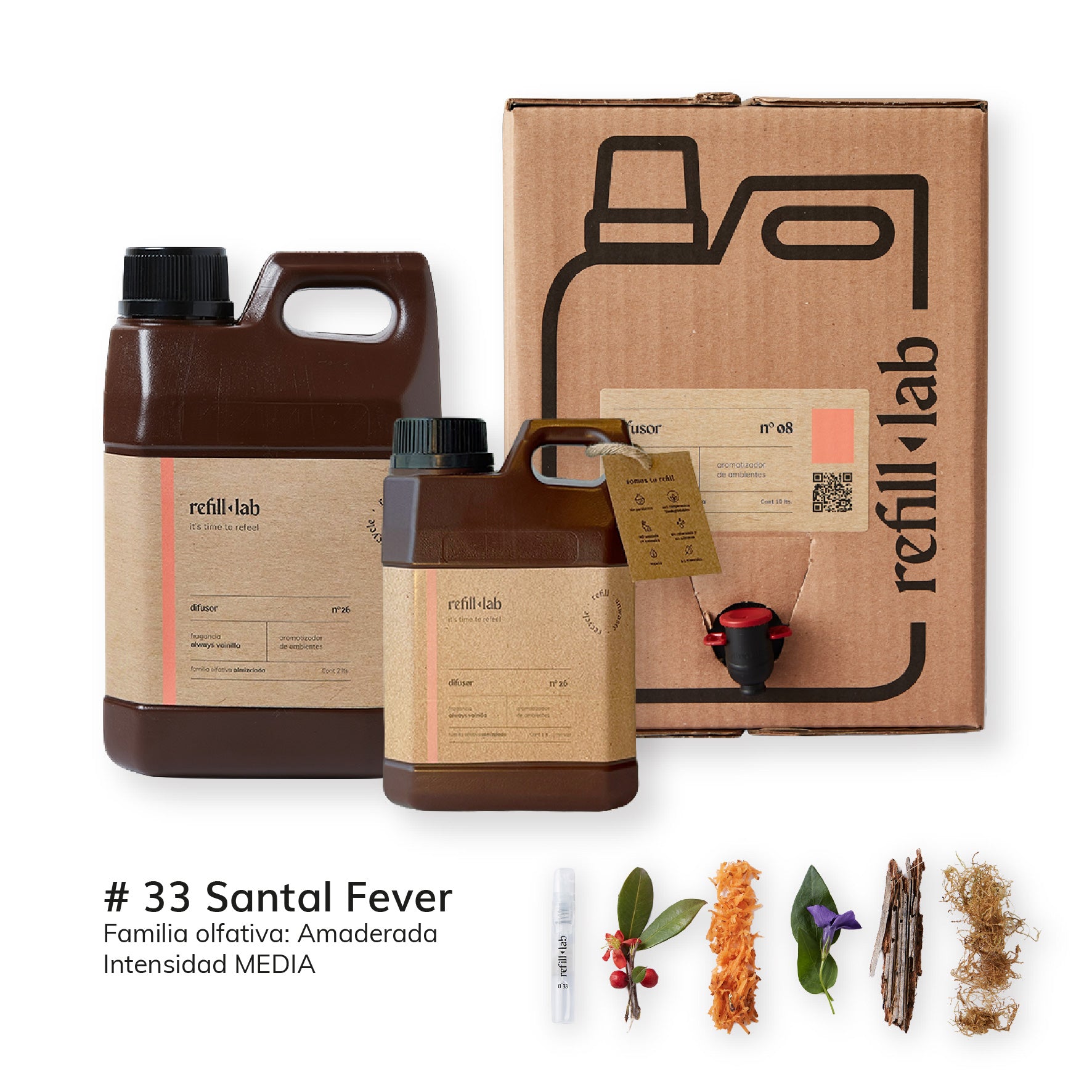 <b>Difusor</b> - Santal Fever