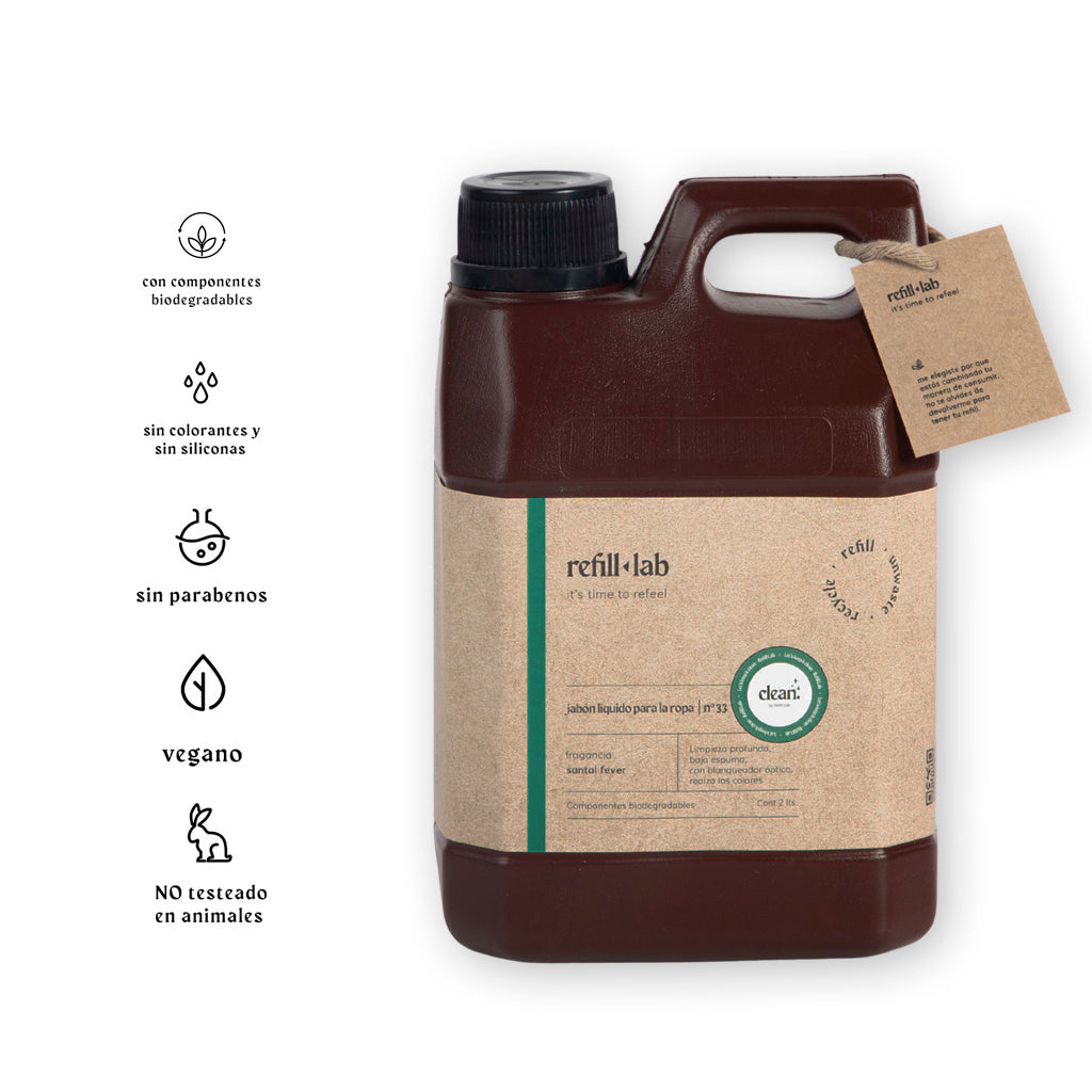 <b> Jabón líquido para la ropa</b> - Santal Fever