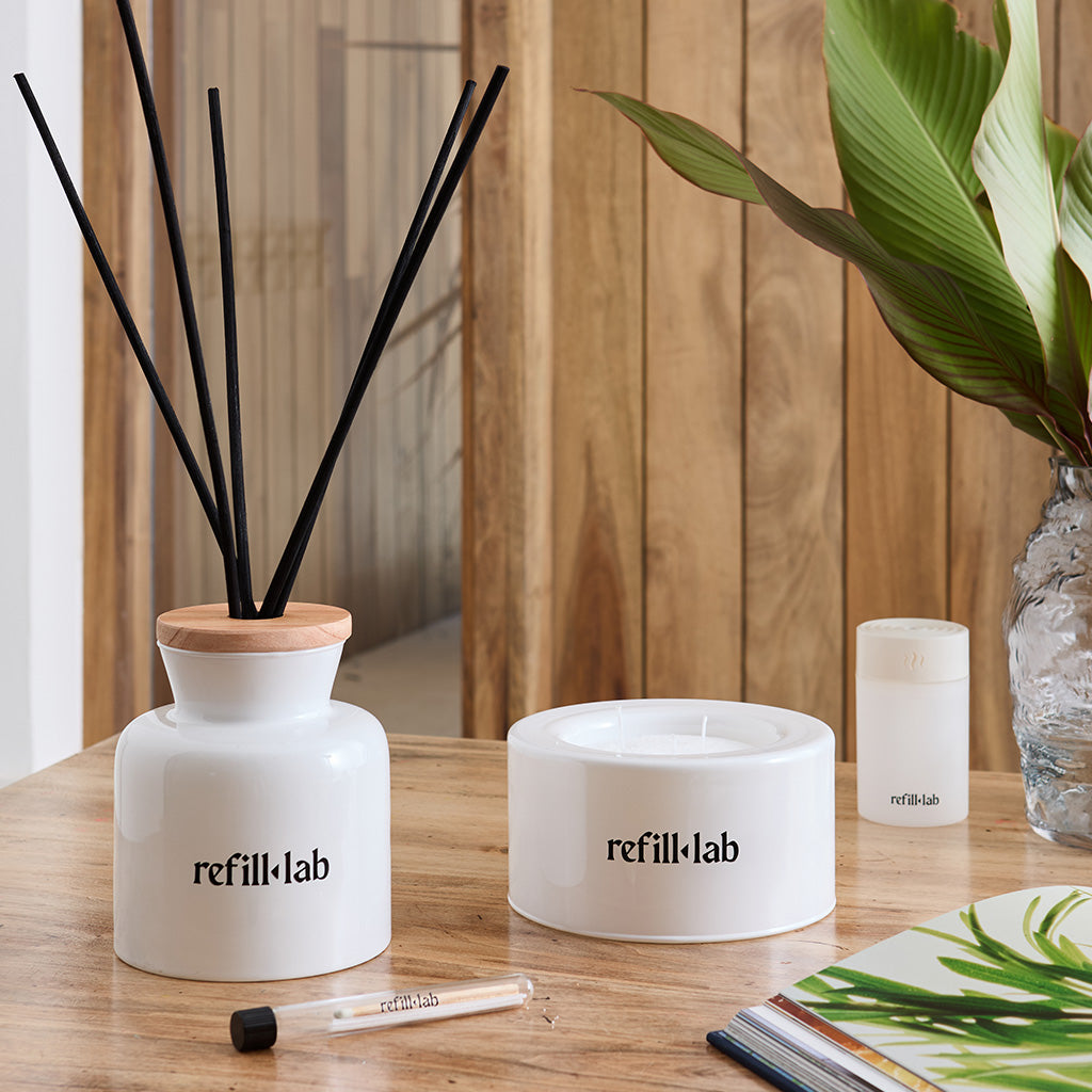 Envase para vela en perlas PREMIUM