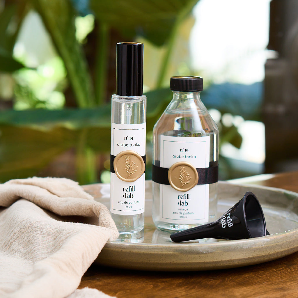 Eau de parfum recarga Arabe Tonka