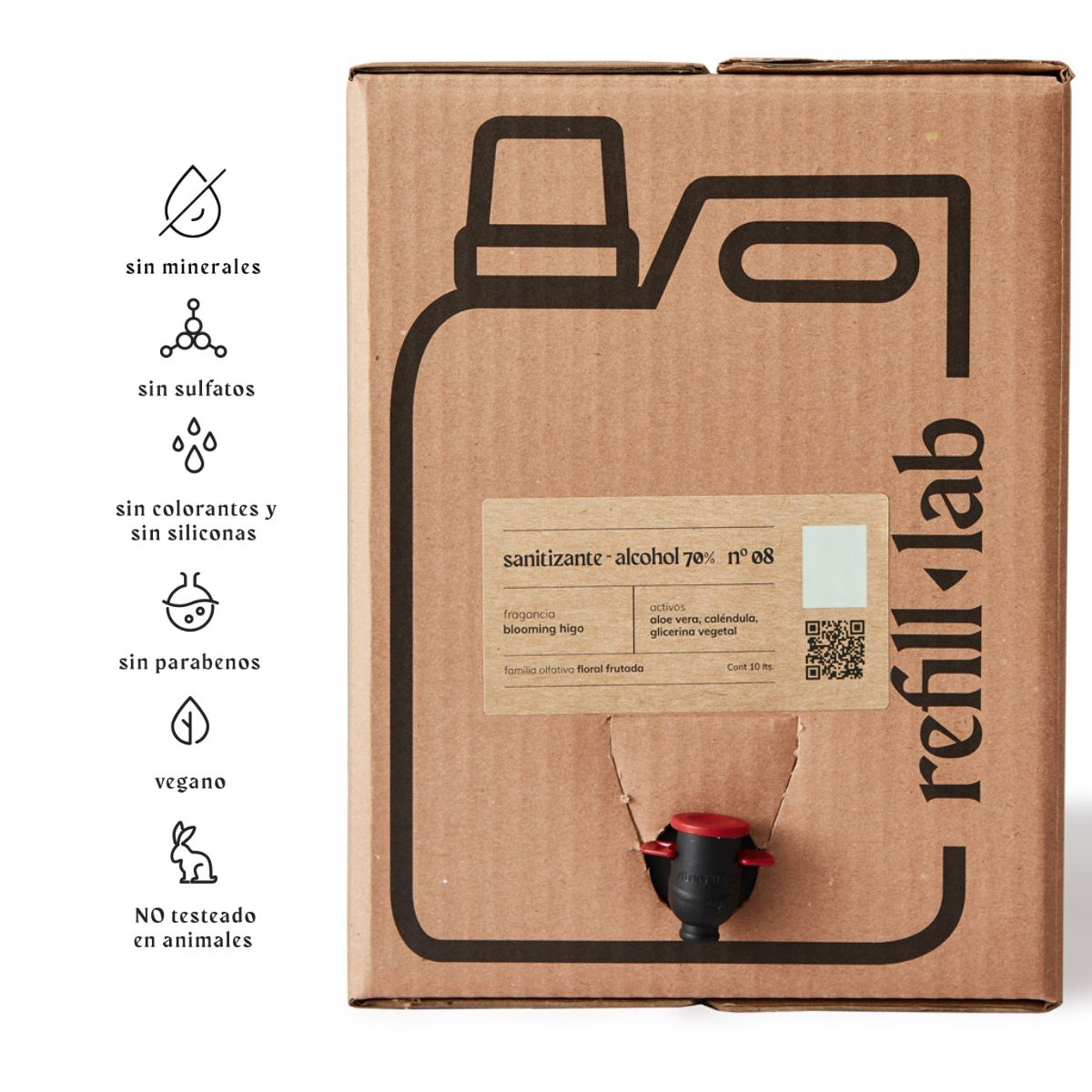 <b>Sanitizante 10 lts</b> - Santal Fever