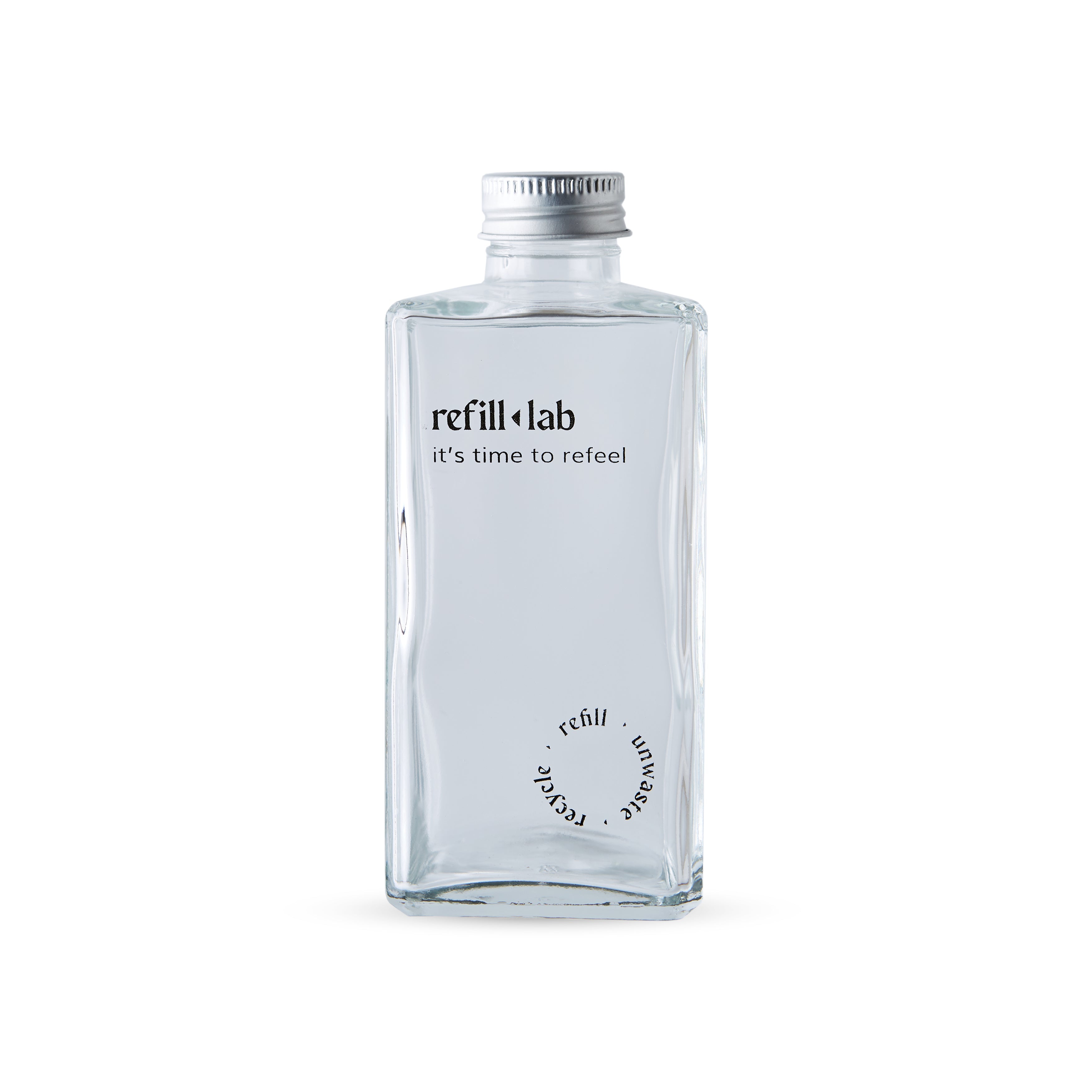 Envase de vidrio cuadrado difusor