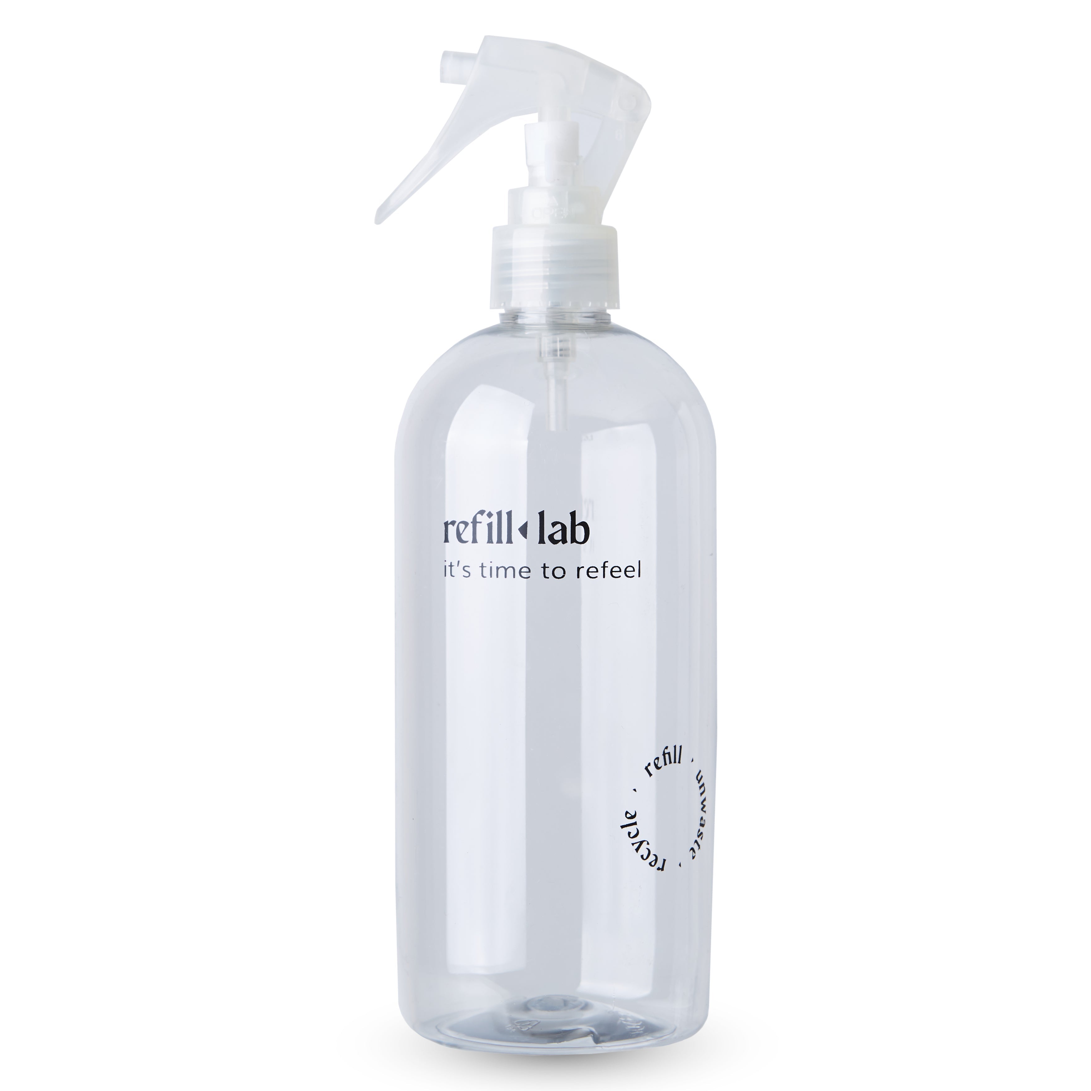 Envase PET cristal con válvula Minitigger 500ml