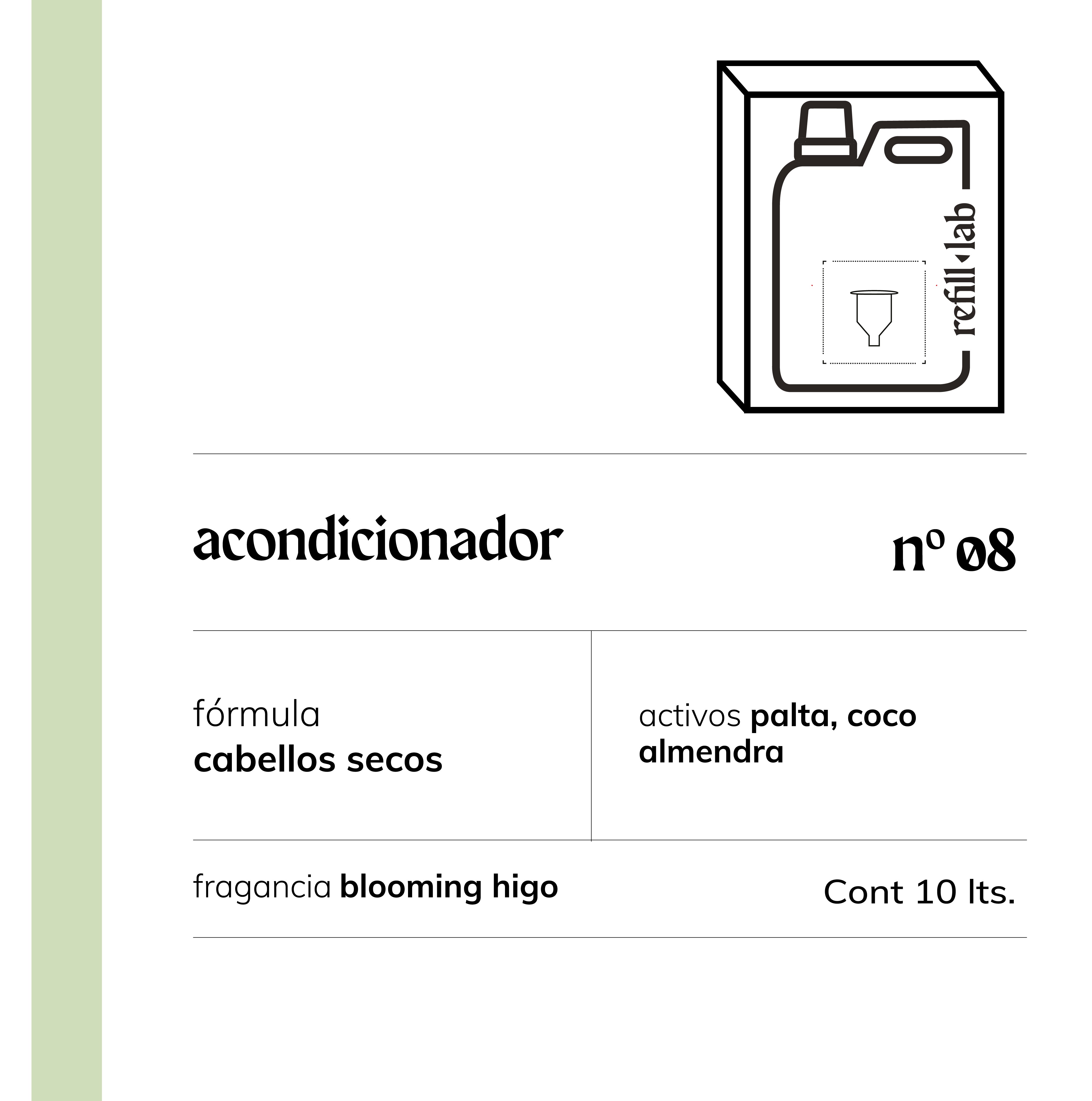 Acondicionador sin sulfatos - Cabellos Secos - Blooming Higo - 10 lts.