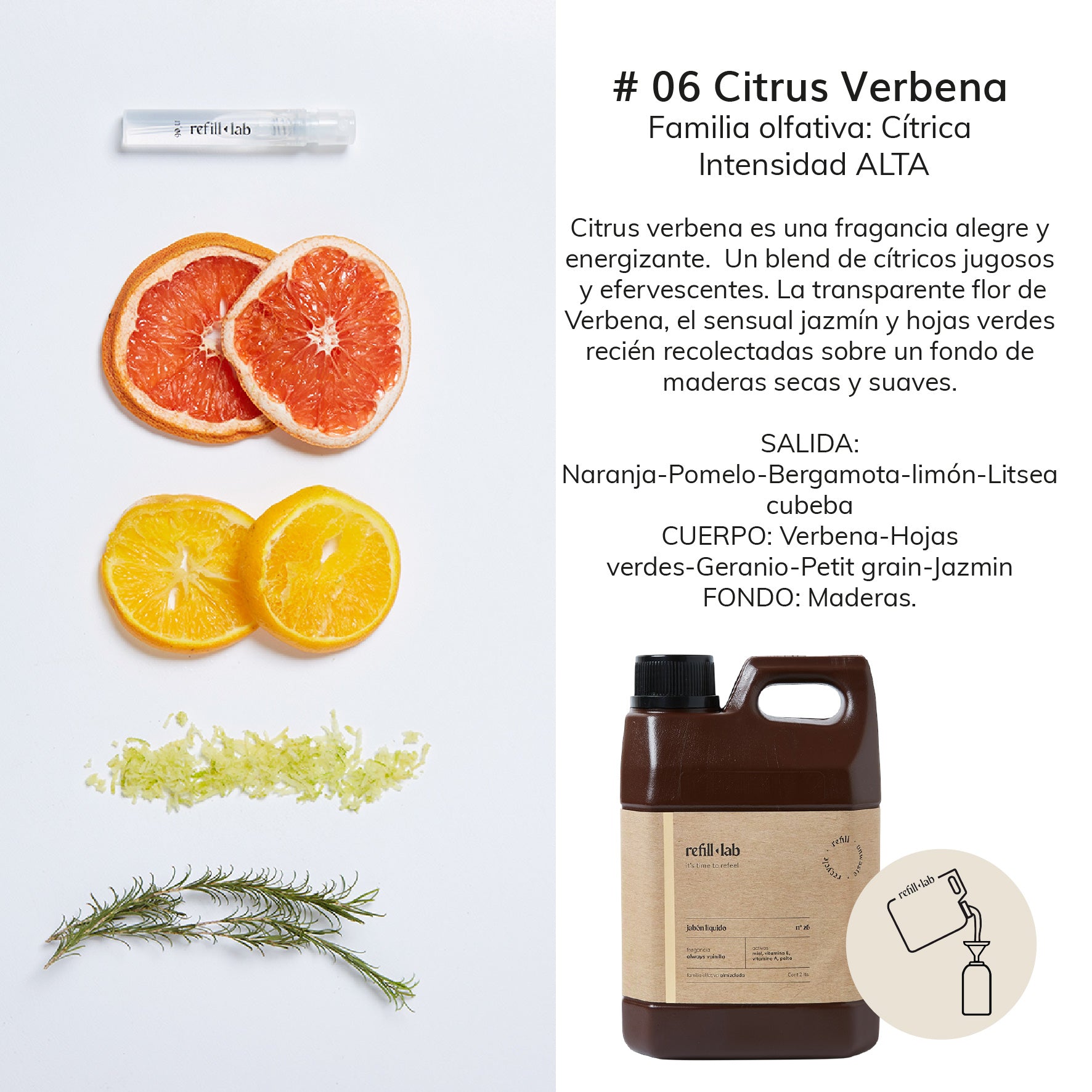 <b>Jabón Líquido</b> - Citrus Verbena