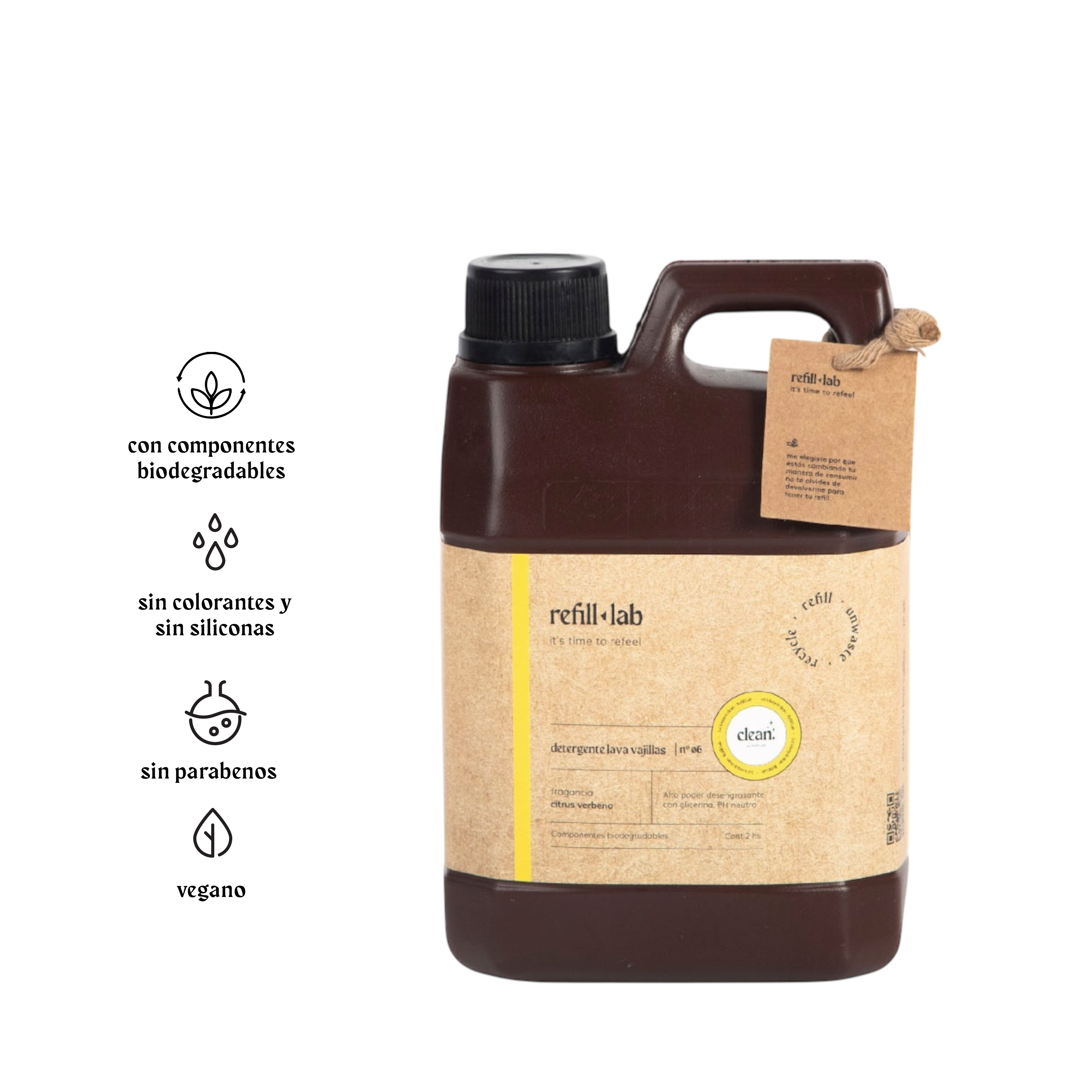 Detergente lava vajillas