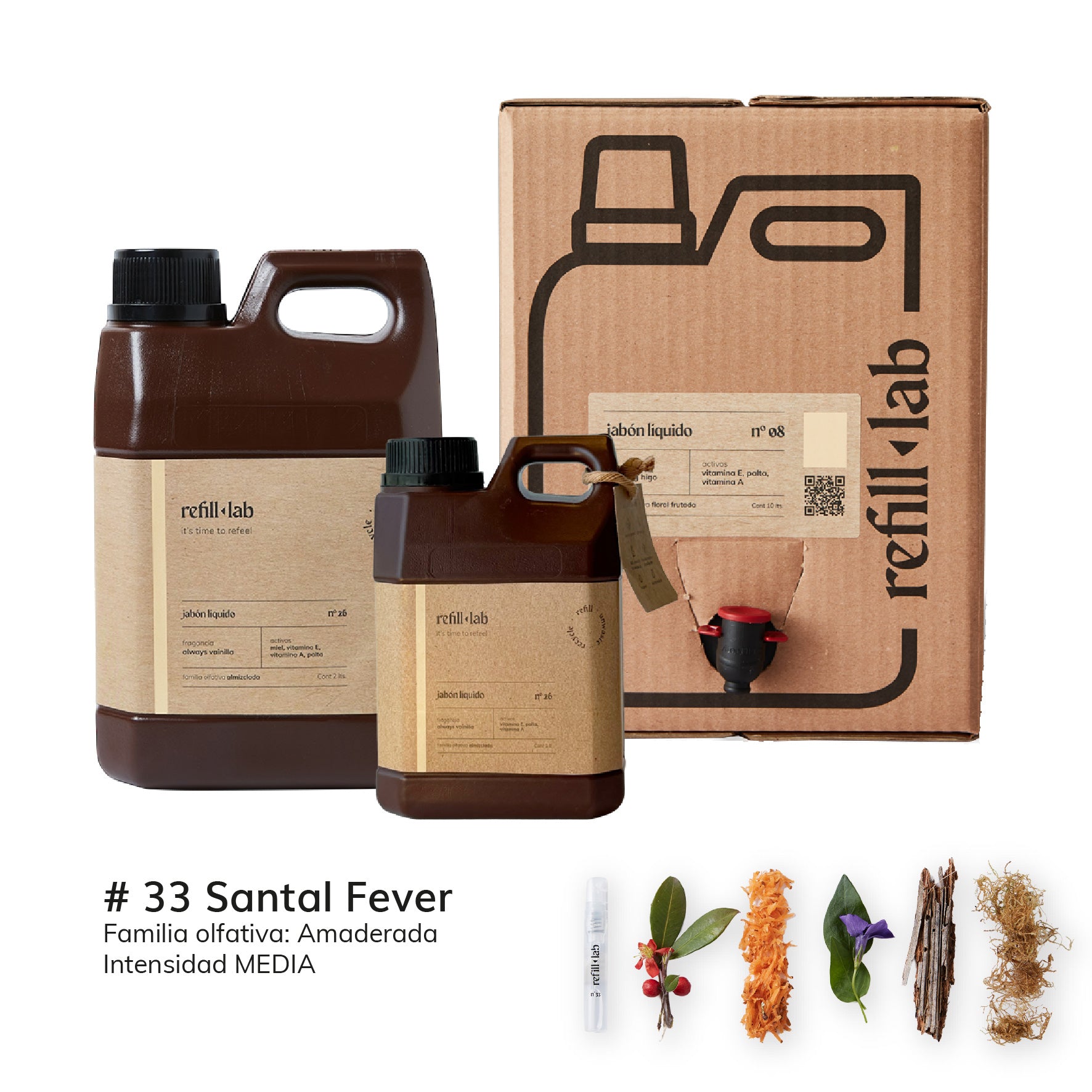 <b>Jabón Líquido</b> - Santal Fever