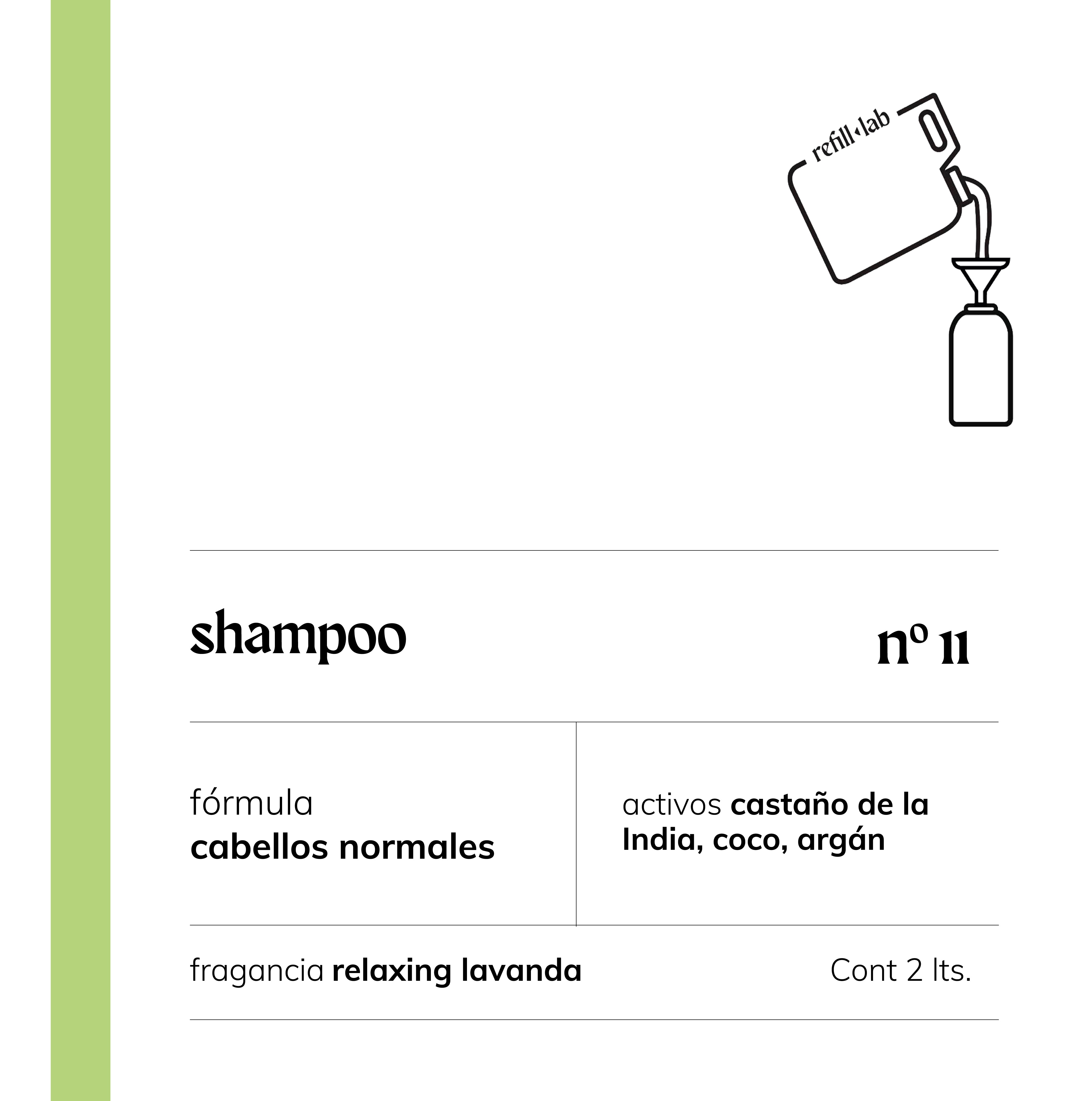 Shampoo sin sulfatos - Cabellos Normales - Relaxing Lavanda - 2 lts.